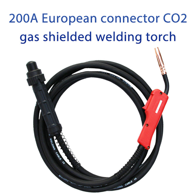 Verbeter uw lasapparatuur met Europese connector 200A CO2 Mig Las Torch