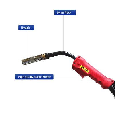 Verbeter uw lasinstallatie met Europese model 500 A Mig Las Torch 3m kabellengte