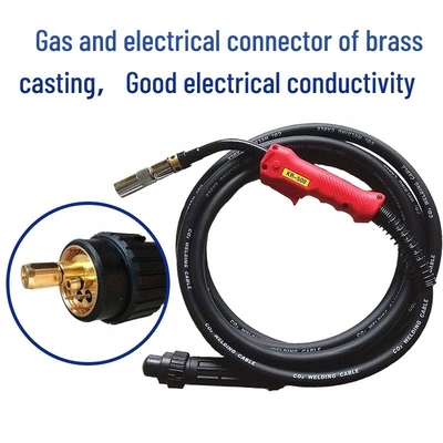 Op maat gemaakte 4m kabel 500A CO2 Gas Shielded MIG Las Torch KR-500