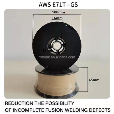 0.8mm/1.0mm/1.2mm Specificaties Zelfbeschermde Flux-Core Lasdraad voor MIG Lassen