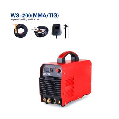 WS-200 6.3KVA 220V IGBT-omvormer TIG/MMA Mini-lassen geschikt voor verschillende toepassingen