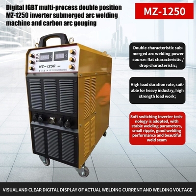 Krachtbelasting Werk Digitaal IGBT-module-omvormer MZ-1250 Onderwater boog lassen machine