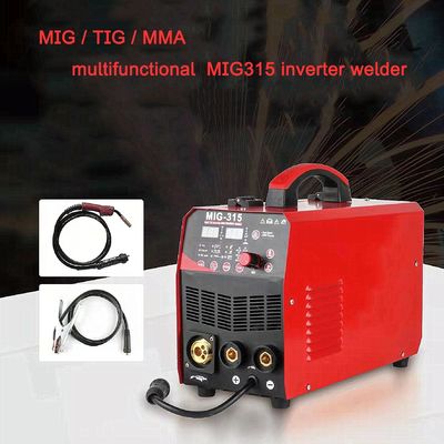 Makkelijk te bedienen MIG315 Inverter Lasmachine voor multifunctionele IGBT 4 in 1 ARC Lasmachines