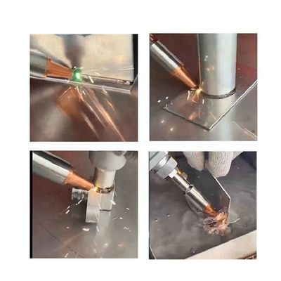 1000W handbediende lasersweismachine HB-W1000 voor roestvrij staal en aluminiumlegering