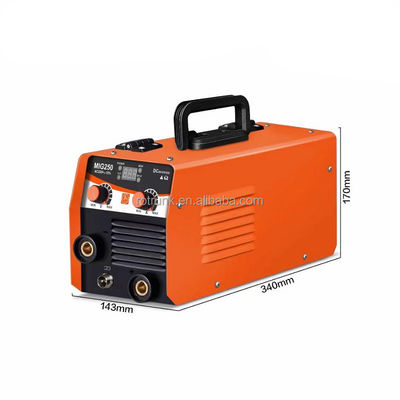 120A nominale uitgangsstroom zelfbeschermende MIG-lassen MIG 250 1 kg digitale mini-lassenmachine