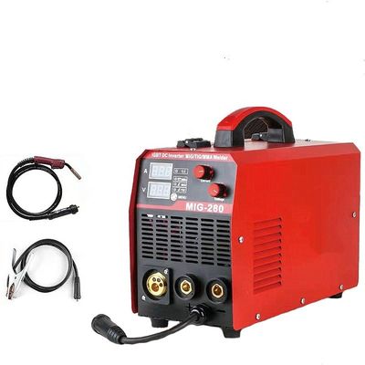 MIG280 ARC Lasers Mig Lasmachine multifunctie IGBT 4in1 INVERTER 50/60HZ IP21S