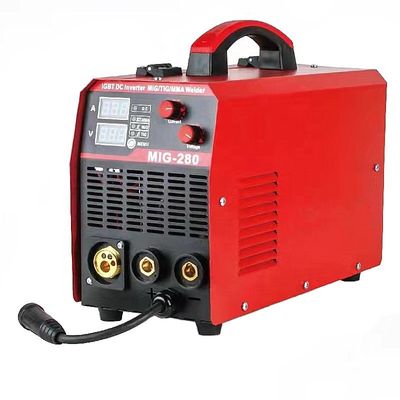 MIG280 ARC Lasers Mig Lasmachine multifunctie IGBT 4in1 INVERTER 50/60HZ IP21S