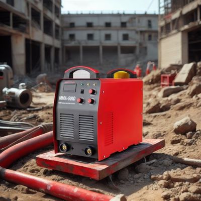 Impulsfrequentie 50/60 HZ 500Amp Nominale uitgangsstroom MMA-500D Industrieel lassysteem