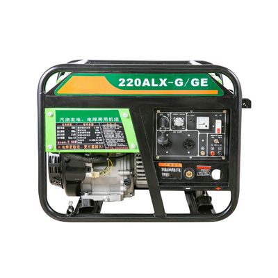 Draagbare benzine Gen-Welder GasPower WeldPro 250 met 15% werkcyclus en concurrerend
