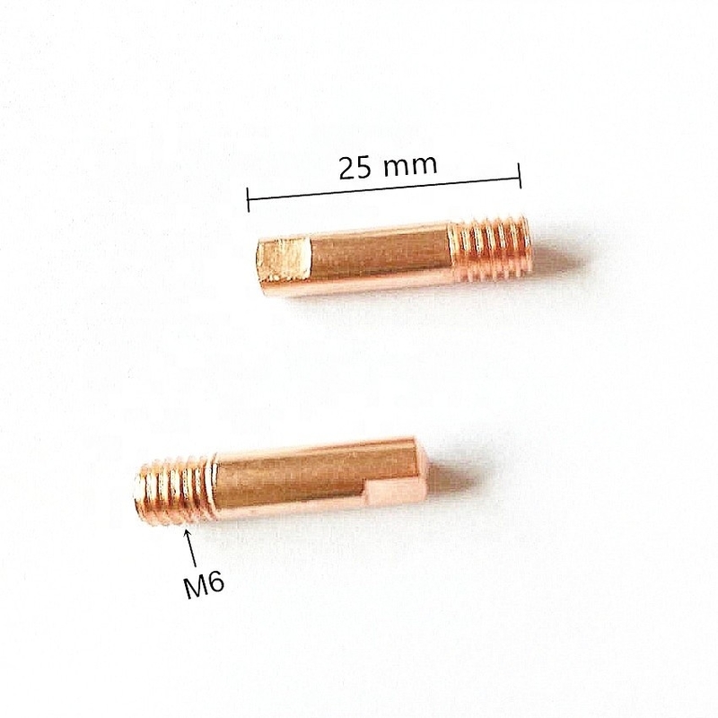 Binzel 15AK CO2 MIG Torch 0,8 mm Koperen contactpunt voor langdurige lasprestaties