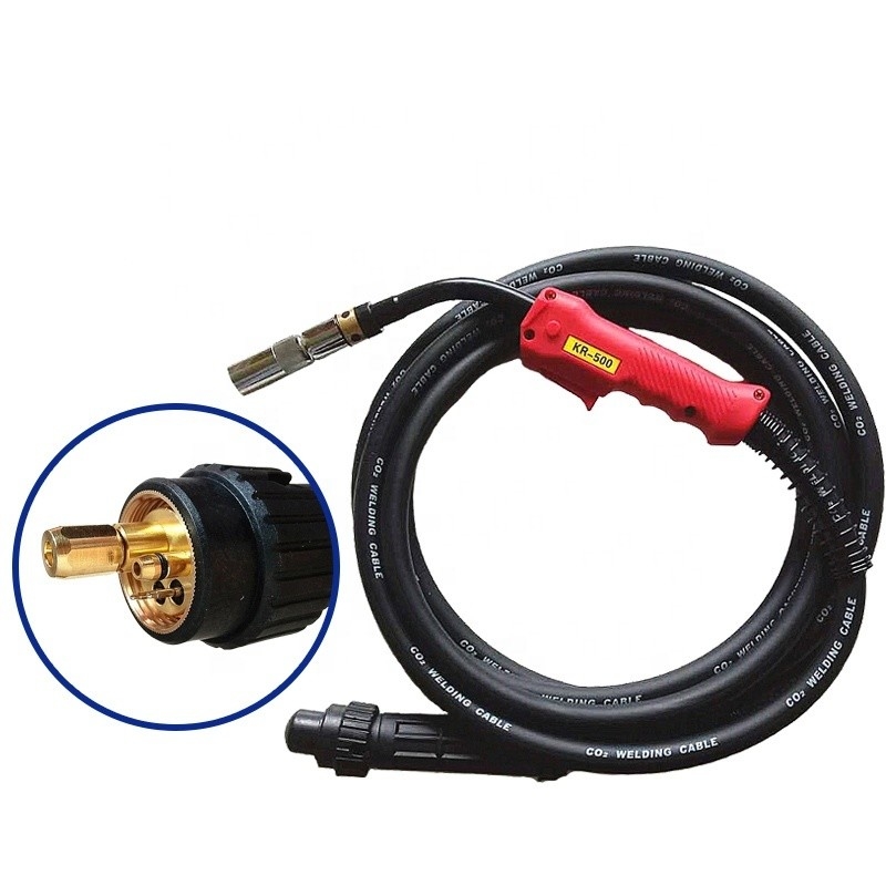 Verbeter uw lasinstallatie met Europese model 500 A Mig Las Torch 3m kabellengte
