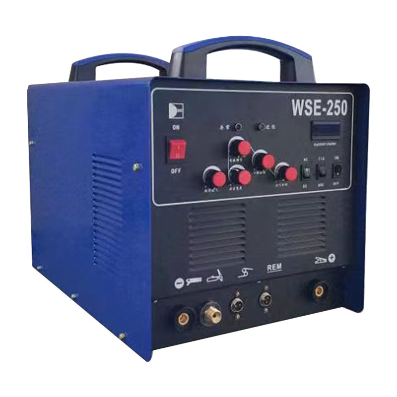220V nominale invoeromvormer AC DC TIG-lassen WSE250 met motor voor luchtkoeling