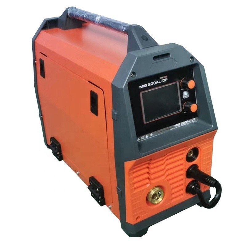 MIG/TIG Lasmachine Andeli Inverter IP21S Populaire LCD IGBT Aluminium 60% Nominale werkcyclus 8KVA