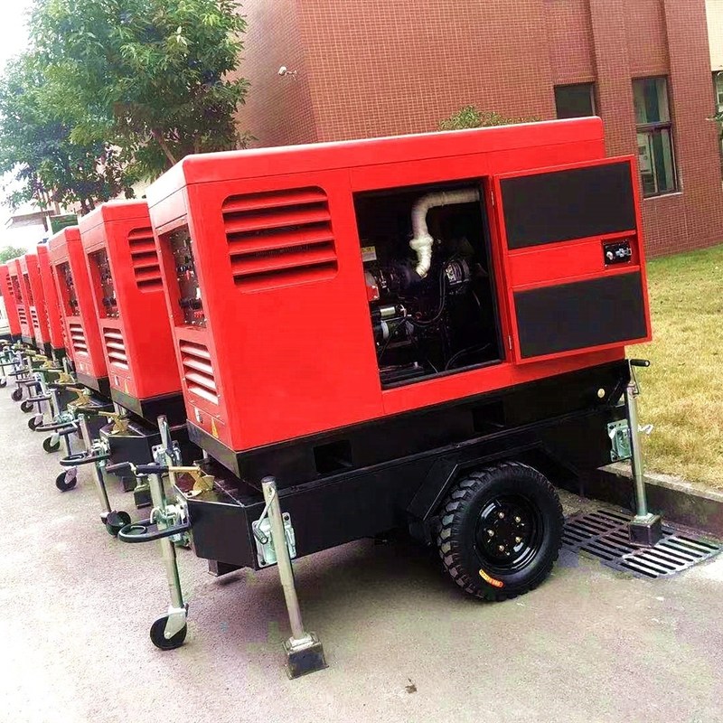 500A Diesel Lasgenerator met 80L Tankcapaciteit en RZDH500A 4-cilinder motor