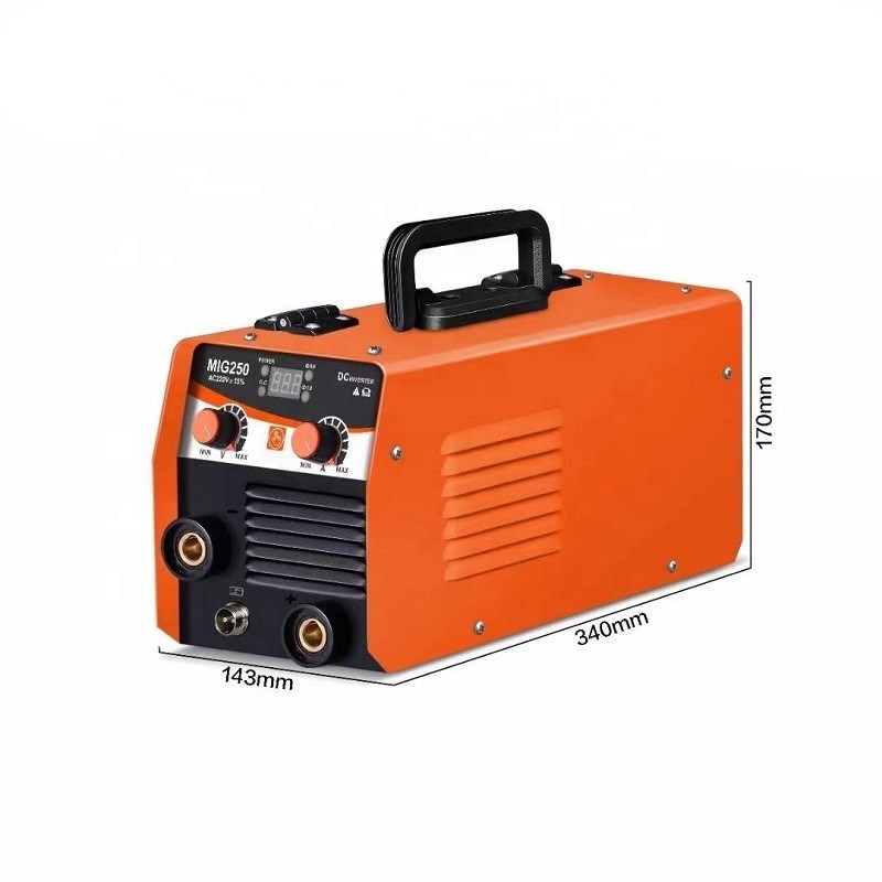 120A Flux Cored Wire Mini Inverter Geen gas Zelfschild MIG Lasmachine MIG 200